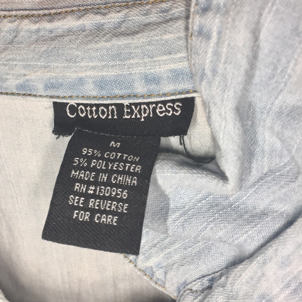 Denim Button Down - Picture 3 of 5